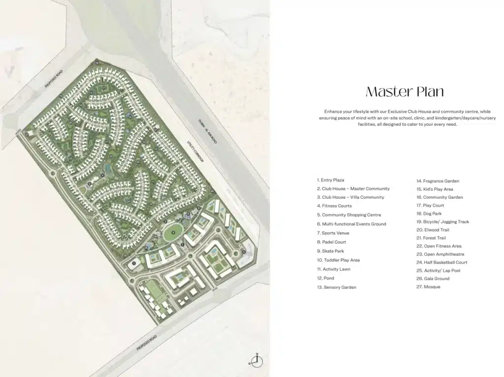 Sobha Elwood Master Plan